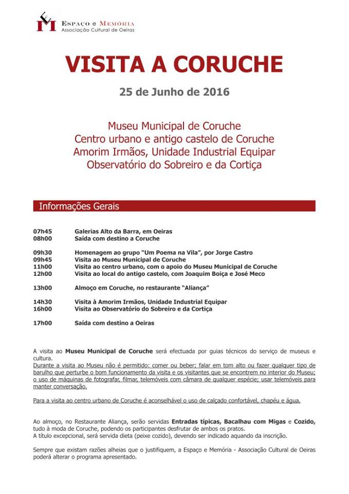 2016 - Visita a Coruche - programa_2